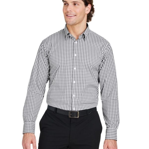 Men's CrownLux Performance® Gingham Dress Shirt Thumbnail